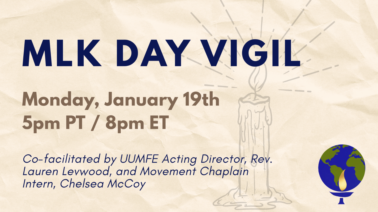 MLK Day Vigil